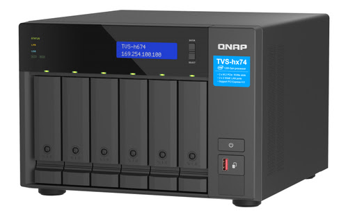 Qnap TVS-H674-I5-32G - 6 HDD/i5-12400/32Go - Serveur NAS Qnap - 13