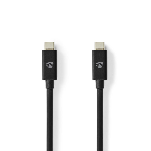 Câble USB-C 4.0 Mâle/Mâle 240W/8K60Hz - 2m Noir - Connectique PC - 0
