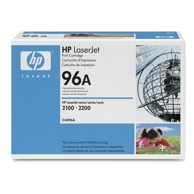 Toner Noir 96A 5000p - C4096A pour imprimante Laser HP - 0