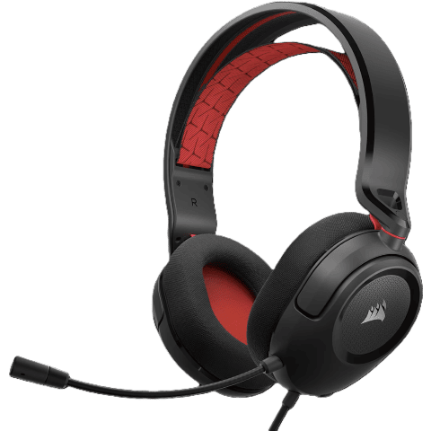 Corsair HS35 V2 Stereo Rouge - Micro-casque - Cybertek.fr - 0