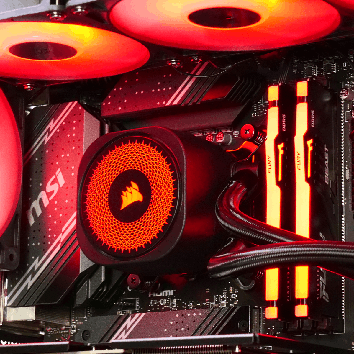 Cybertek HELLFIRE - i7-14700KF/5070/32Go/1To (PCG-10603102) - Achat / Vente PC Fixe sur Cybertek.fr - 2