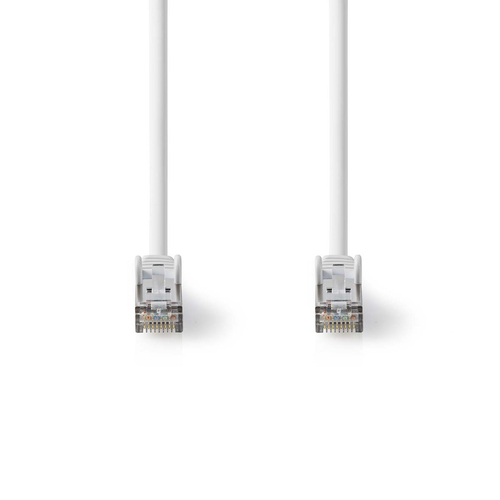 Câble RJ45 CAT8.1 S/FTP mâle/mâle - 20m - Blanc - 1