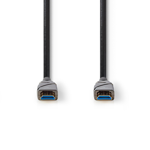 Cable HDMI Optique 2.0 avec ethernet 20m - Noir - 1