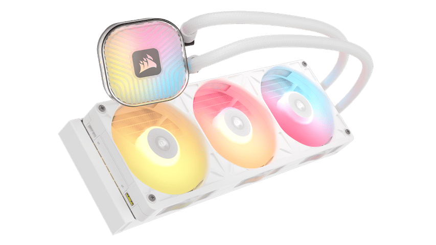 Corsair iCUE LINK TITAN II 360 RX RGB - 360mm - Blanc - Watercooling - 1