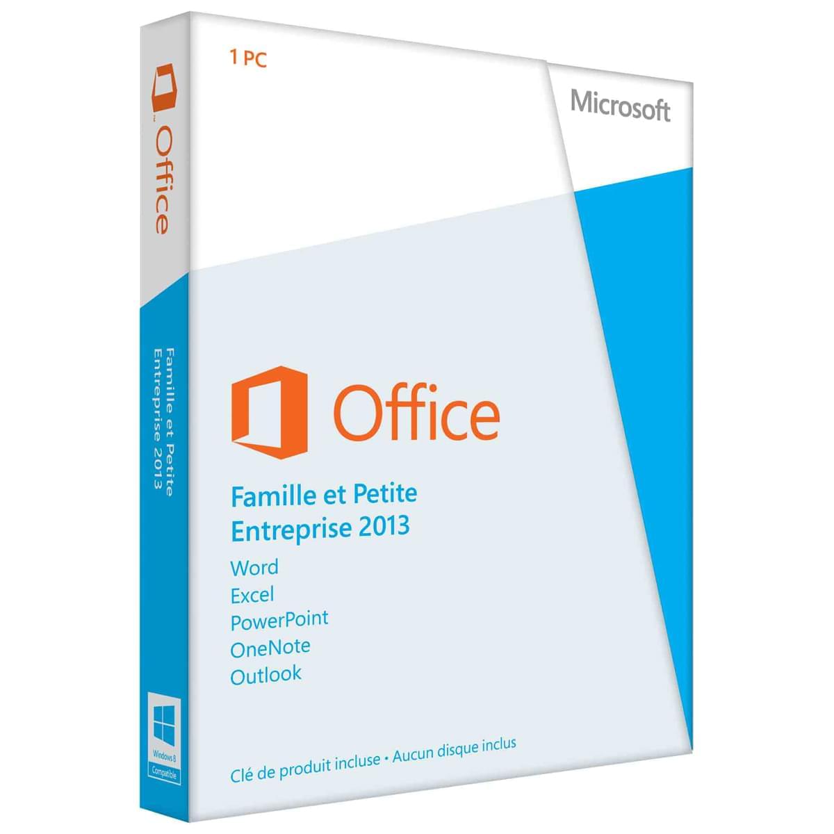 Microsoft Office Famille/Petite Entreprise 2013 COEM - Logiciel suite bureautique - 0