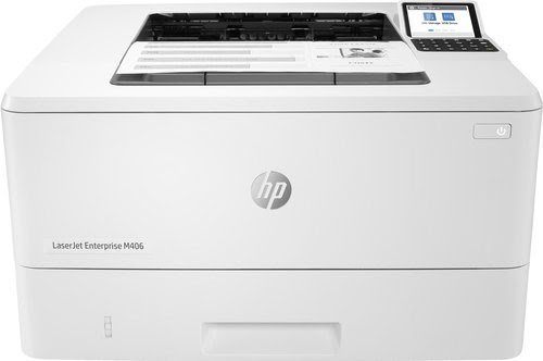 image produit HP  LaserJet Enterprise M406dn Printer   (3PZ15A#B19) Cybertek