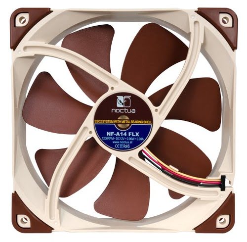 Noctua NF-A14 FLX - Ventilateur boîtier Noctua - Cybertek.fr - 3