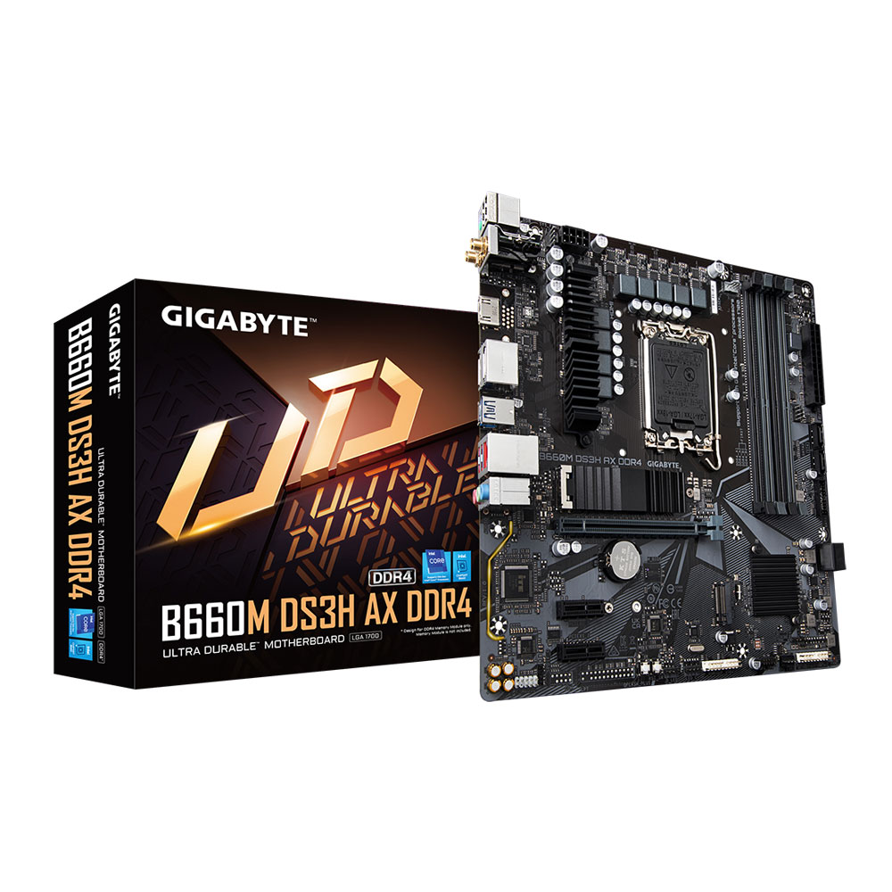 Gigabyte B660M DS3H AX DDR4 Micro-ATX  - Carte mère Gigabyte - 0