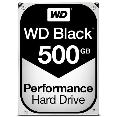 image produit WD 500Go Black 64Mo SATA III 6Gb - WD5003AZEX Cybertek