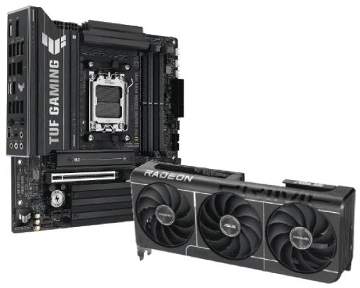 PRIME 9070 16G EVO OC + TUF GAMING B850M-PLUS WF - Cybertek.fr - 0