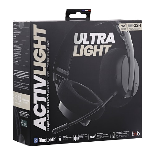 T'nB ACTIVLIGHT Stereo Noir - Micro-casque - Cybertek.fr - 3