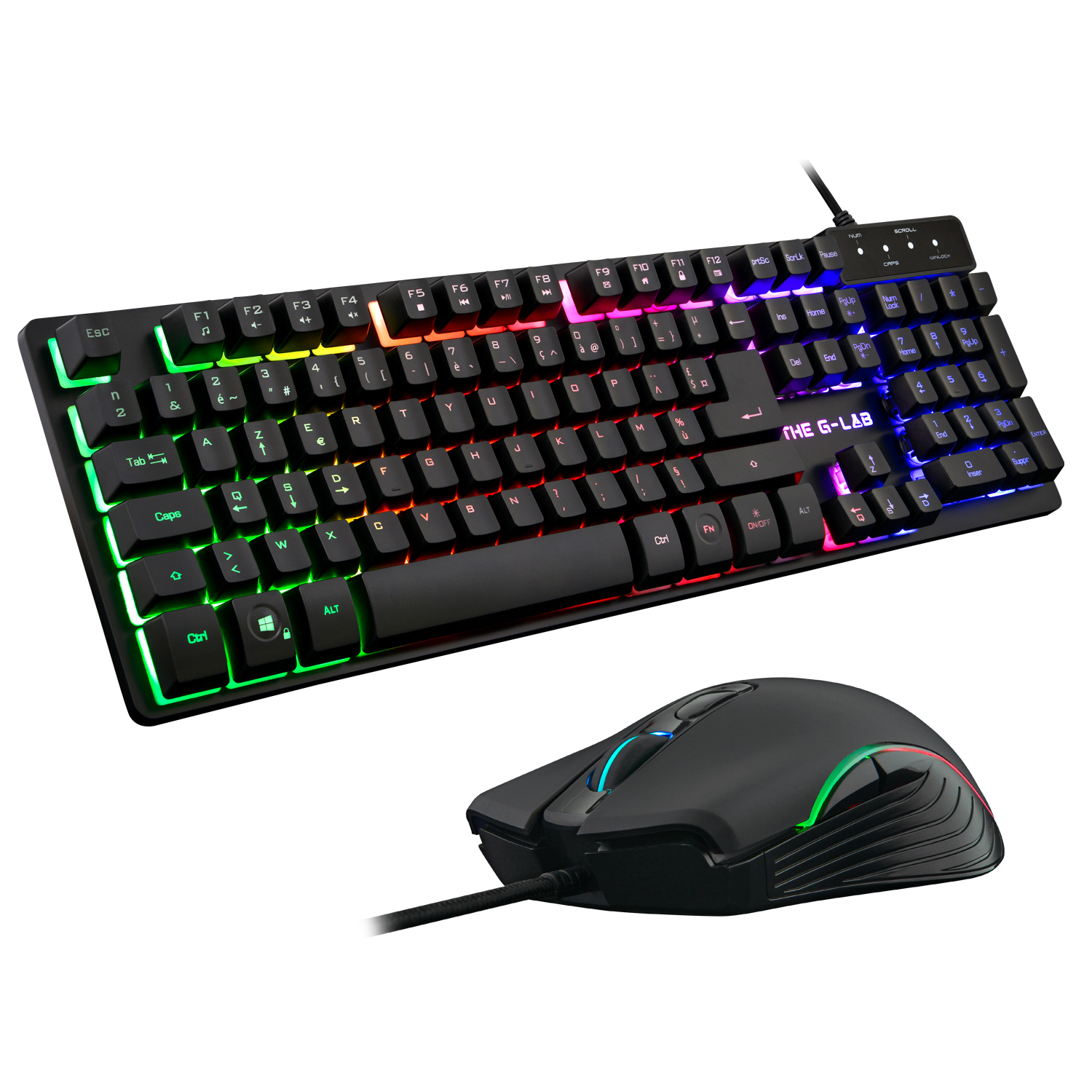 The G-LAB Pack Clavier/Souris MAGASIN EN LIGNE Cybertek