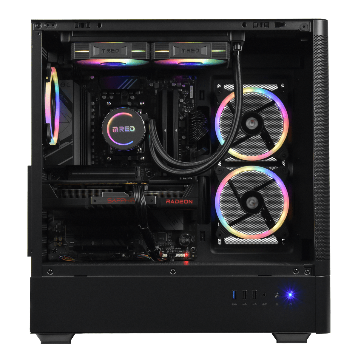 Cybertek BLACKBIRD R5-7500F/9060XT-8Go/32Go/1To (09-25) (PCG-10602728) - Achat / Vente PC Fixe sur Cybertek.fr - 1