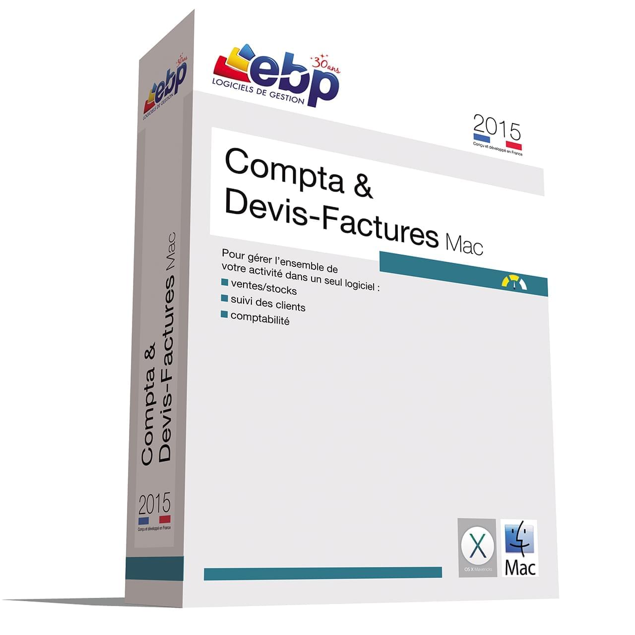 EBP Compta & Devis-Factures MAC 2015 - Logiciel application - 0