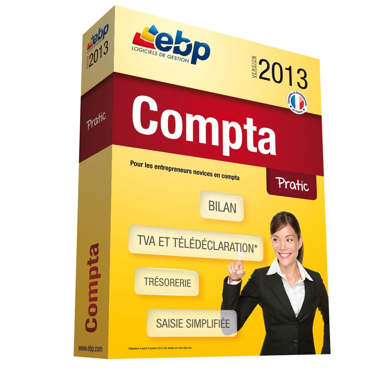 EBP Compta Pratic 2013 - Logiciel application - Cybertek.fr - 0