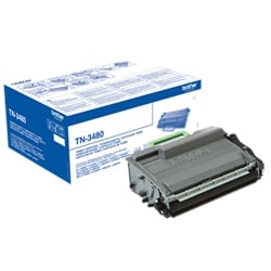 image produit Brother Toner Noir rendement élevé 8000 pages - TN-3480 Cybertek