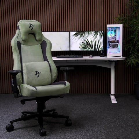 Arozzi Vernazza Supersoft Vert - Siège PC Gamer - Cybertek.fr - 4
