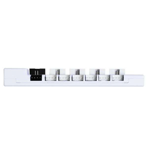 Lian-Li EDGE HUB, 4x USB, 6x PWM - Blanc - Accessoire boîtier - 1