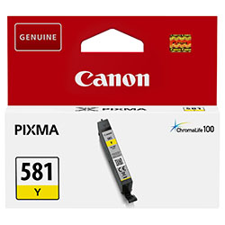 image produit Canon Cartouche Jaune CLI-581 Y - 2105C001 Cybertek