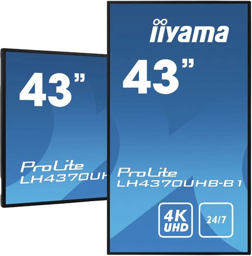 Iiyama LH4370UHB-B1 (LH4370UHB-B1) - Achat / Vente Affichage dynamique sur Cybertek.fr - 3