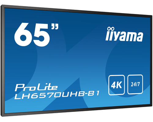 Iiyama LH6570UHB-B1 (LH6570UHB-B1) - Achat / Vente Affichage dynamique sur Cybertek.fr - 3