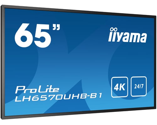 Iiyama LH6570UHB-B1 (LH6570UHB-B1) - Achat / Vente Affichage dynamique sur Cybertek.fr - 3