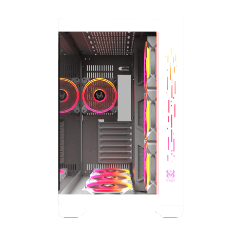 M.RED Crystal Sea Blanc  Blanc - Boîtier PC M.RED - Cybertek.fr - 4