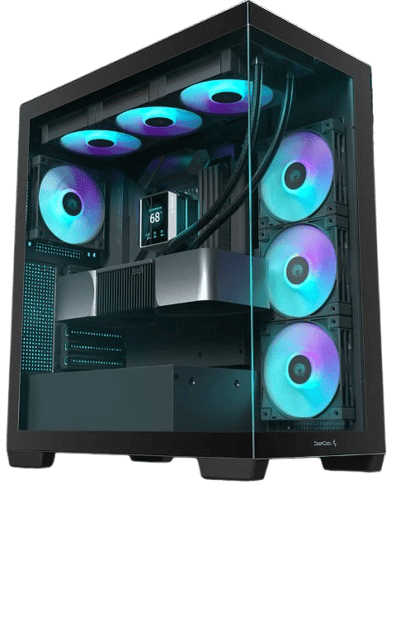 Deepcool CG580 4F Noir Noir - Boîtier PC Deepcool - Cybertek.fr - 0
