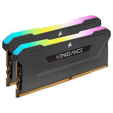 Corsair VENGEANCE RGB PRO SL (2x8Go) DDR4 3600MHz - Mémoire PC Corsair sur Cybertek.fr - 1