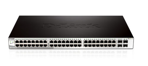 Switch D-Link 48 Ports 10/100/1000 + 4 SFP - DGS-1210-52 - 0
