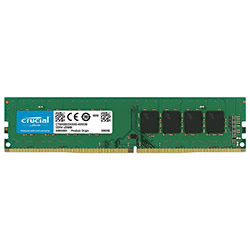 Crucial 8Go (1x8Go) DDR4 2666MHz - Mémoire PC Crucial sur