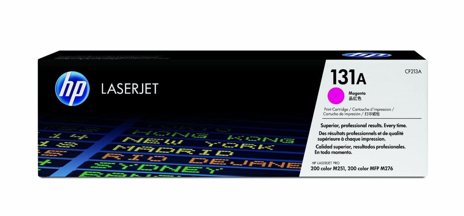 Toner Magenta HP 131A - CF213A pour imprimante Laser HP - 0