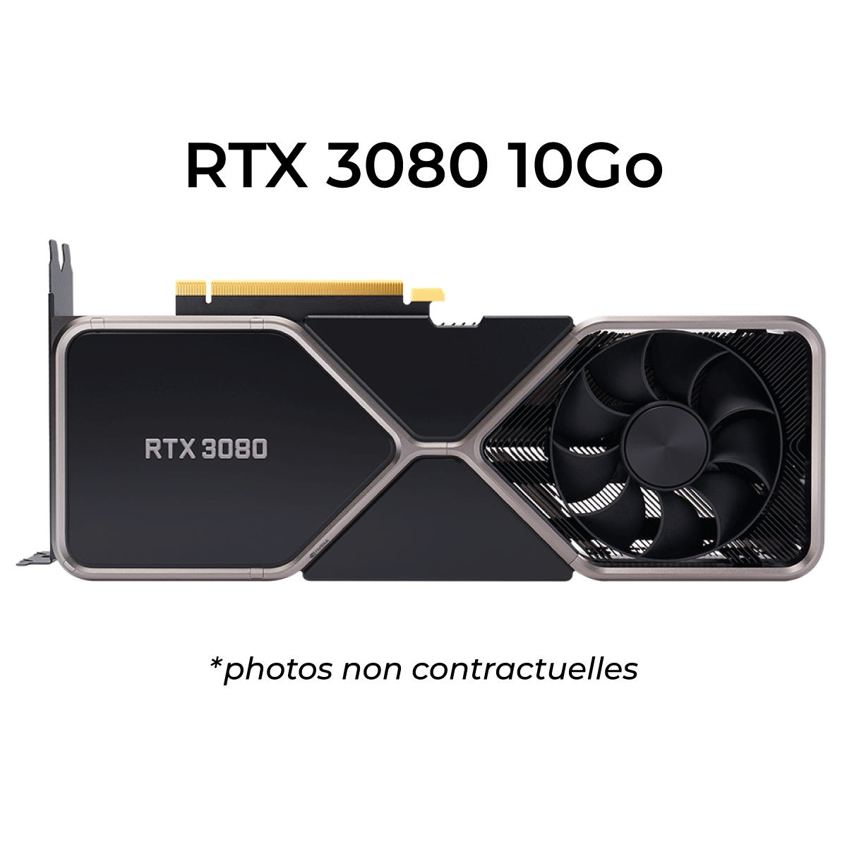 MSI Carte graphique RTX 3080 WB 10GB  - Carte graphique MSI - 0