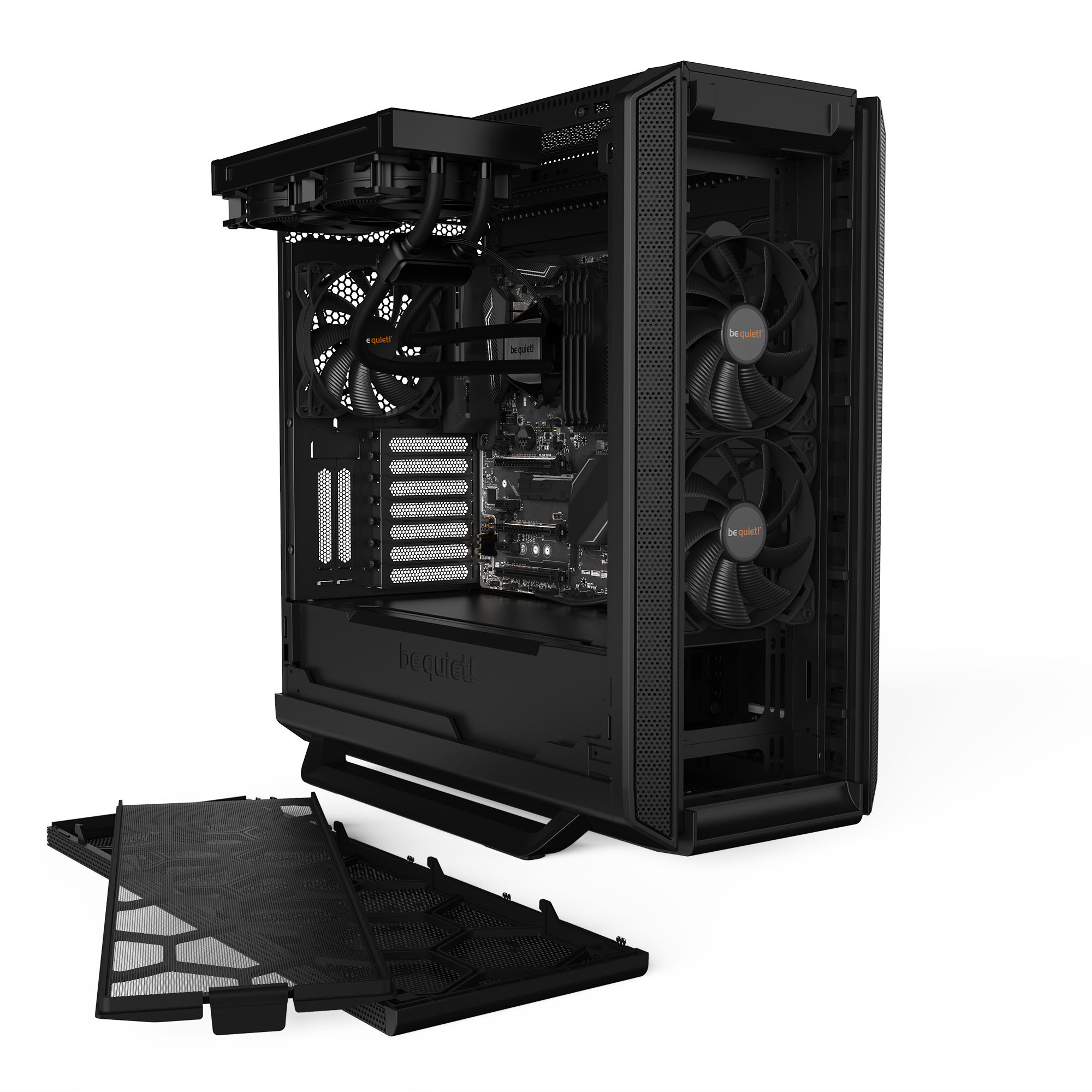 be quiet! Silent Base 802 Black Window BGW39 Noir - Boîtier PC - 2