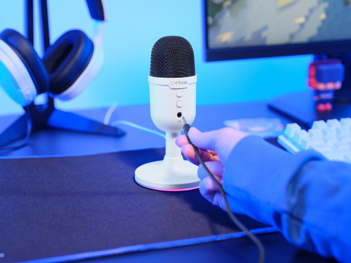 Trust YUNIX - Microphone - Blanc (25374) - Achat / Vente Accessoire Streaming / Vlogging  sur Cybertek.fr - 8