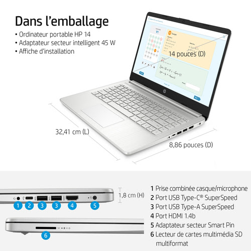 HP 617P8EA - PC portable HP - Cybertek.fr - 20