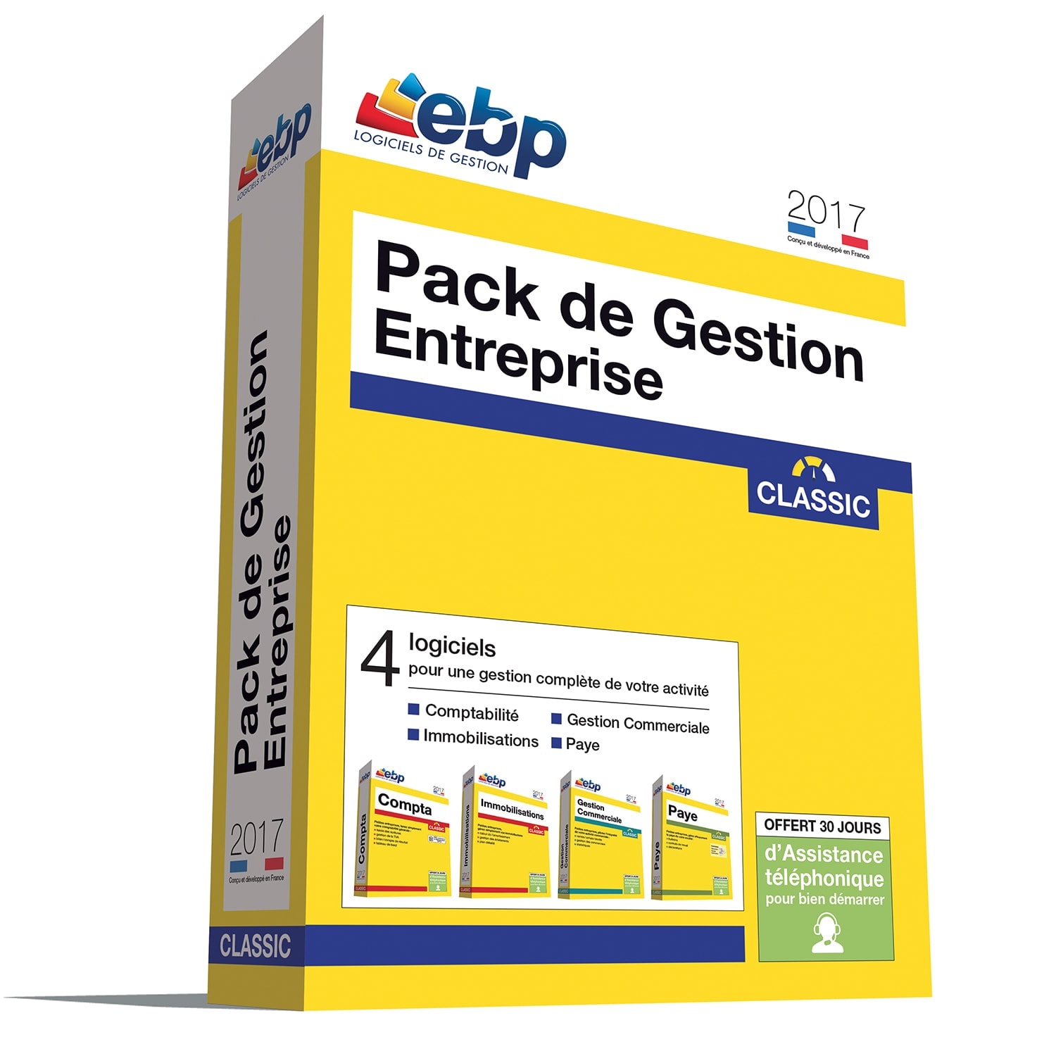 EBP Pack de Gestion Entreprise Classic 2017 + ODR 80€ - Logiciel application - 0