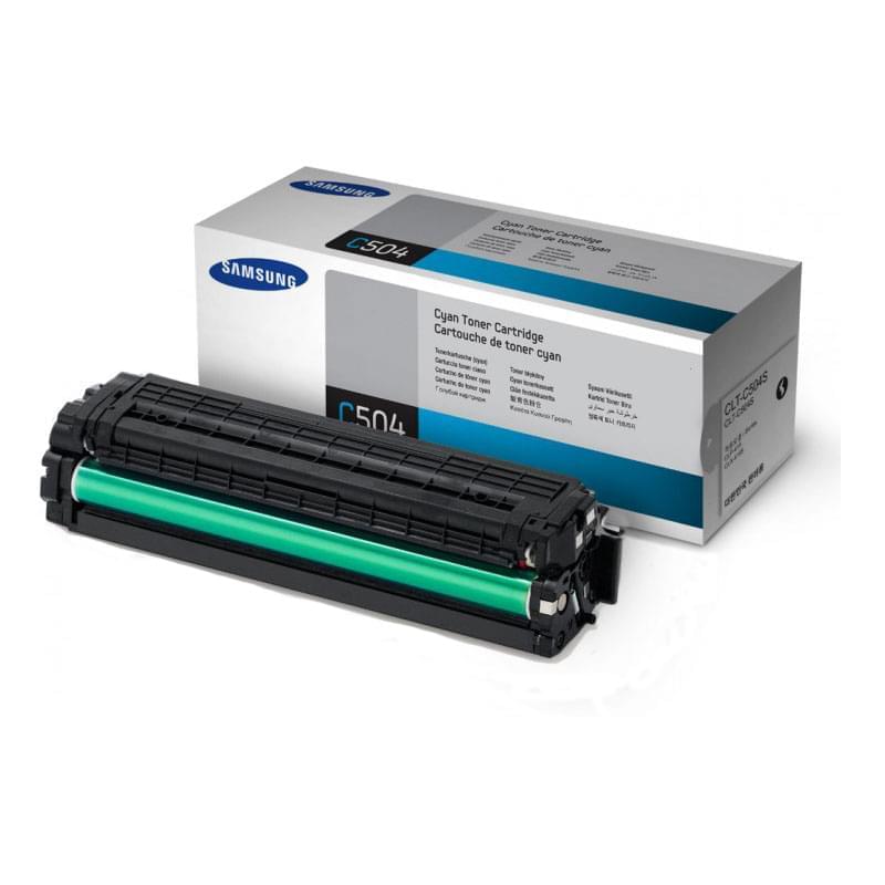 Toner Cyan CLT-C504S pour imprimante  Samsung - 0