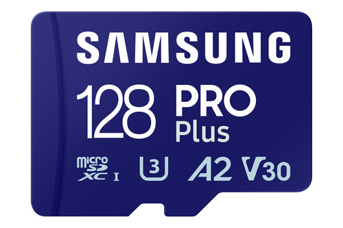 Carte mémoire Samsung PRO Plus - Micro SDXC 128Go V30
