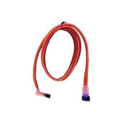Revoltec Nappe SATA coudé UV Active 0.5m Orange RC045 - Accessoire boîtier - 0