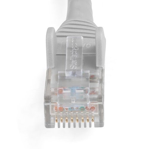 Câble Réseau Cat.6 UTP Gris LSZH - 1m - Connectique réseau - 1