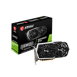 image produit MSI GeForce GTX 1660 Ventus XS 6G OC-Seconde Vie-Etat Satisfaisant Cybertek