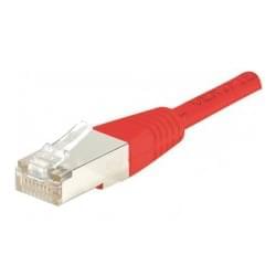 image produit   Cordon Cat 6, 5.00 m FTP Rouge Cybertek