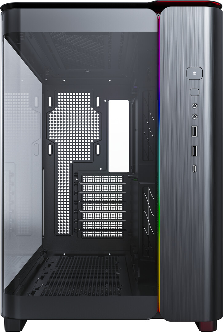 Montech MT/SansAlim/ATX Noir - Boîtier PC Montech - Cybertek.fr - 3