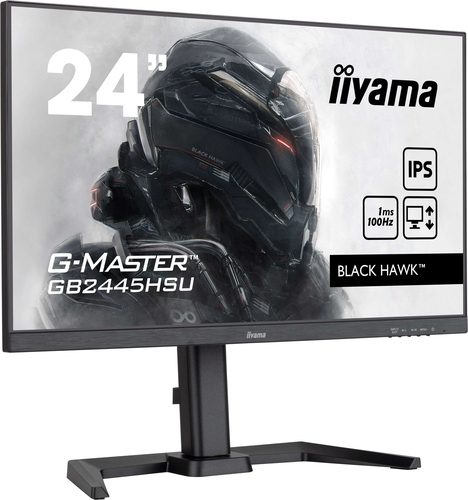 Iiyama 24 pouces  GB2445HSU-B2 - Ecran PC Iiyama - Cybertek.fr - 1