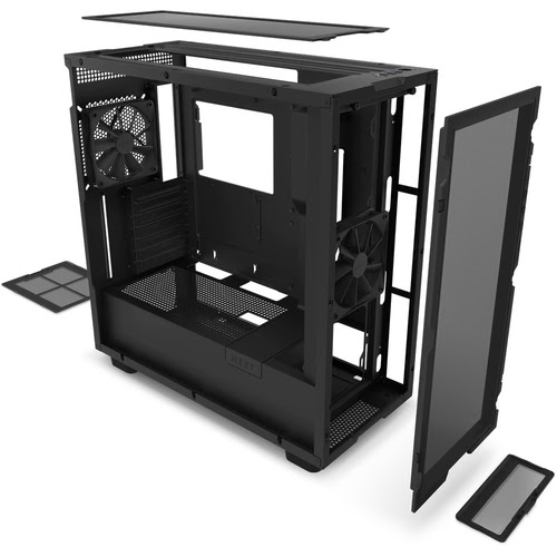 NZXT H7 Flow Noir Noir - Boîtier PC NZXT - Cybertek.fr - 3