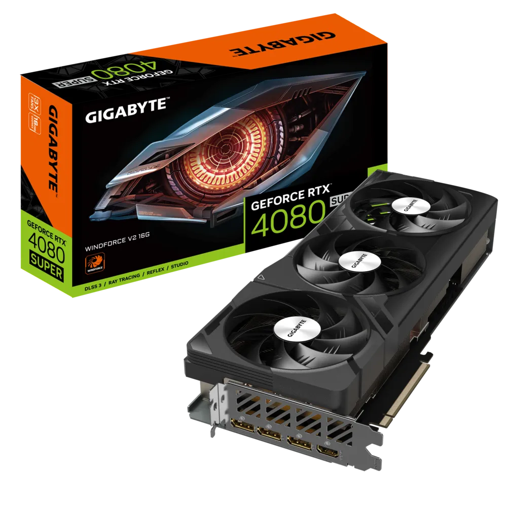 Gigabyte GeForce RTX 4080 SUPER WINDFORCE 16G V2 - Carte graphique - 0