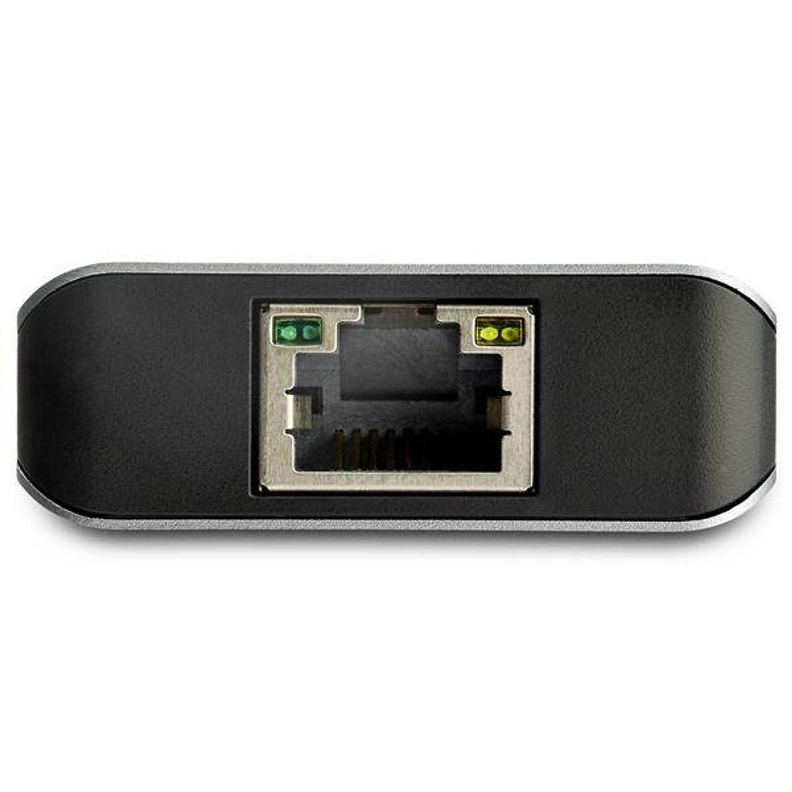 StarTech Hub USB-C - 3 ports USB - 1 port GbE  - Hub StarTech - 3