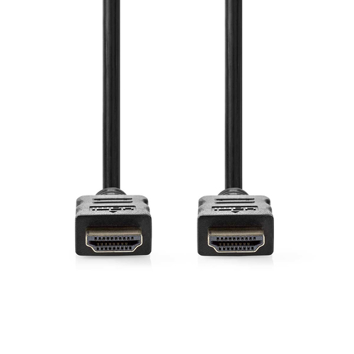 Câble HDMI 4K@30Hz Highspeed mâle/mâle - 1,5m Noir  - 1