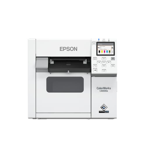 Imprimante Epson CW-C4000E (BK) encre noir brillante - Blanc - 0